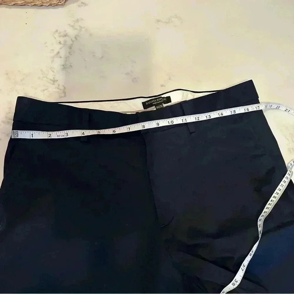 Banana Republic Men's Aiden Slim Fit Dress Pants in Navy Size 24x30- B39 - Picture 8 of 11
